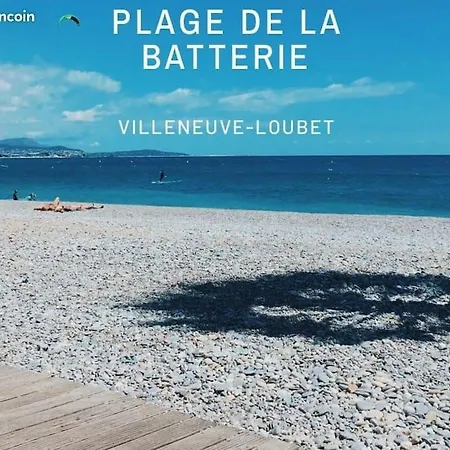 Proche 2 Terrasses Calme Parking Climatisation Apartment Villeneuve-Loubet